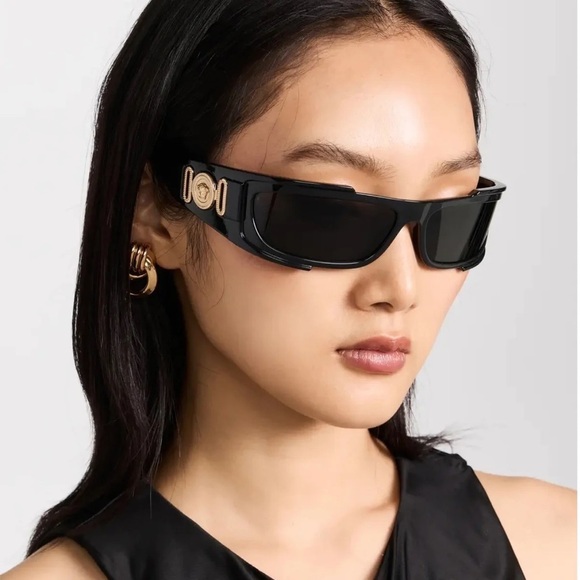 New! VERSACE Sunglasses MOD.4446 GB1/87, Authentic - Picture 1 of 14